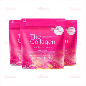 Combo 3 gói bột uống Shiseido The Collagen nội địa Nhật Bản 5000mg Gói 126g