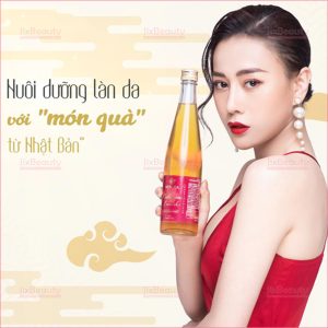 Nước uống đẹp da Collagen Enrich Hebora 160.000mg chai 500ml