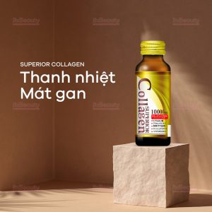 Nước uống Superior Collagen 10.000mg nội địa Nhật Bản (Hộp 10 chai x 50ml)