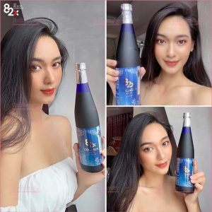 Bộ đôi nước uống Collagen Classic và tinh chất nhau thai Placenta Mashiro 82x Sakura 500ml