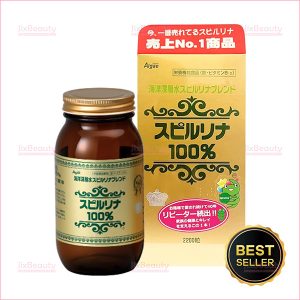 Combo 3 hộp tảo xoắn Spirulina Japan Algae nội địa Nhật Bản 2200 viên