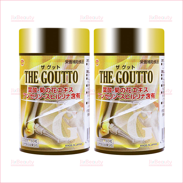 Combo 2 hộp viên uống hỗ trợ điều trị Gout Ribeto Shoji The Goutto nội địa Nhật 150 viên