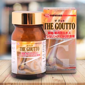 Viên uống hỗ trợ điều trị Gout Ribeto Shoji The Goutto nội địa Nhật Bản hộp 75 viên