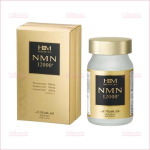 Viên Uống Trẻ Hóa HM Meidical NMN 12000+ Ai Health Lab Aishodo 380mg Hộp 60 viên