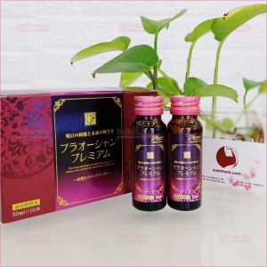 Nước uống tế bào gốc trứng cá hồi Poursoin Pla Ocean Premium (Hộp 10 chai x 50ml)