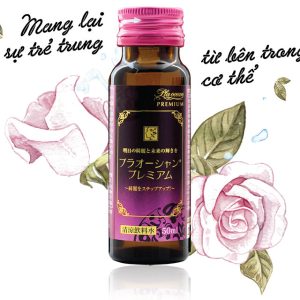 Nước uống tế bào gốc trứng cá hồi Poursoin Pla Ocean Premium (Hộp 10 chai x 50ml)