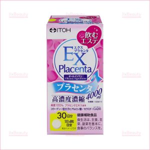 Viên uống đẹp da tinh chất nhau thai Itoh EX Placenta nội địa Nhật Bản hộp 120 viên