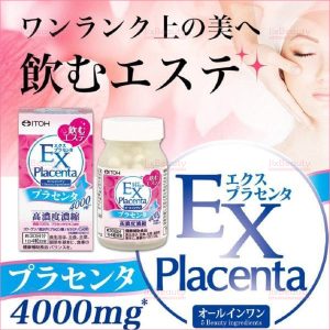 Viên uống đẹp da tinh chất nhau thai Itoh EX Placenta nội địa Nhật Bản hộp 120 viên