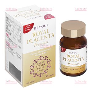 Viên uống tinh chất nhau thai Waki Beyou Royal Placenta nội địa Nhật hộp 45 viên