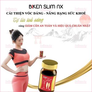 Viên uống giảm cân Nihon Health Biken Slim NX nội địa Nhật Bản hộp 90 viên