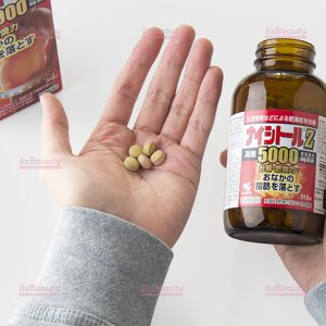 Viên uống giảm mỡ bụng Kobayashi Naishitoru Z 28000mg nội địa Nhật Bản hộp 420 viên