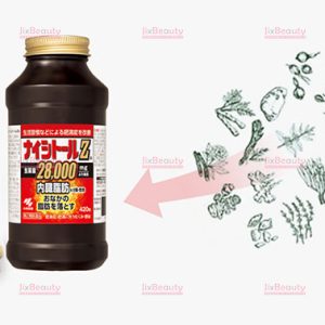 Viên uống giảm mỡ bụng Kobayashi Naishitoru Z 28000mg nội địa Nhật Bản hộp 420 viên