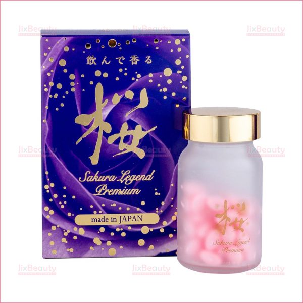 Viên uống tỏa hương cân bằng nội tiết Sakura Legend Premium Hộp 60 viên nội địa Nhật