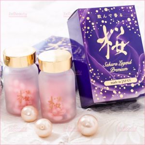 Viên uống tỏa hương cân bằng nội tiết Sakura Legend Premium Hộp 60 viên nội địa Nhật