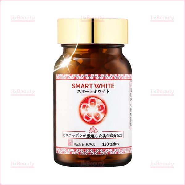 Viên uống trắng da Nihon Health Smart White hộp 120 viên nội địa Nhật Bản