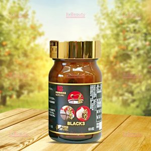 Combo 2 hộp viên uống tỏi đen, giấm đen, bổ sung vitamin Ribeto Shoji Black3