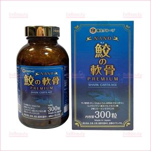 Viên uống bổ xương khớp Shark Cartilage Premium Yo Group nội địa Nhật Bản hộp 300 viên