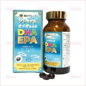 Viên uống bổ sung DHA-EPA Omega 3 6 9 Premium Yo Group nội địa Nhật Bản