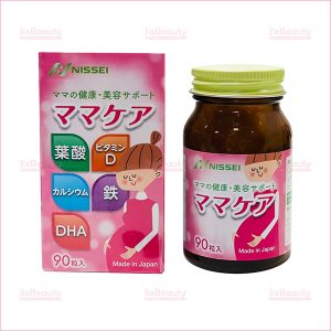 Viên uống bổ sung vitamin tổng hợp cho bà bầu Mama Care Nhật Bản hộp 90 viên